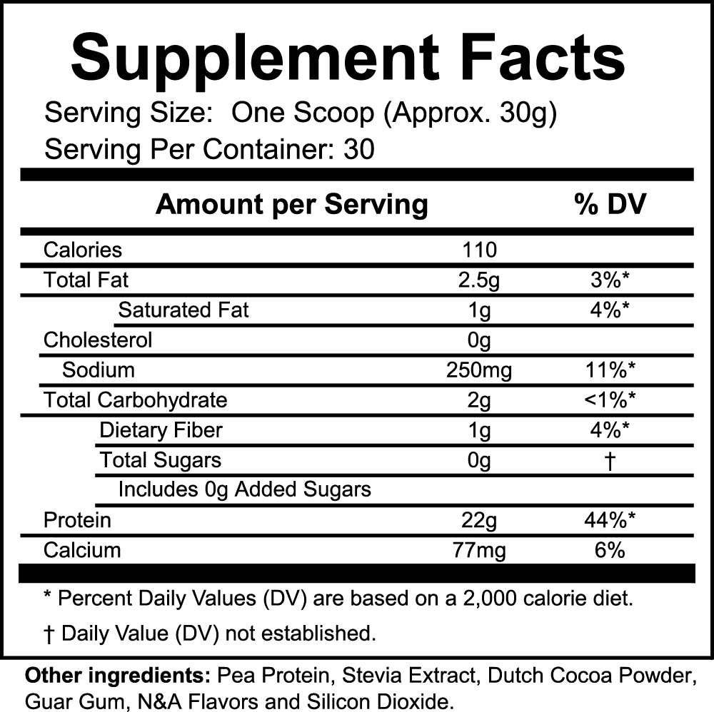 Z3 Pea Protein (Chocolate)